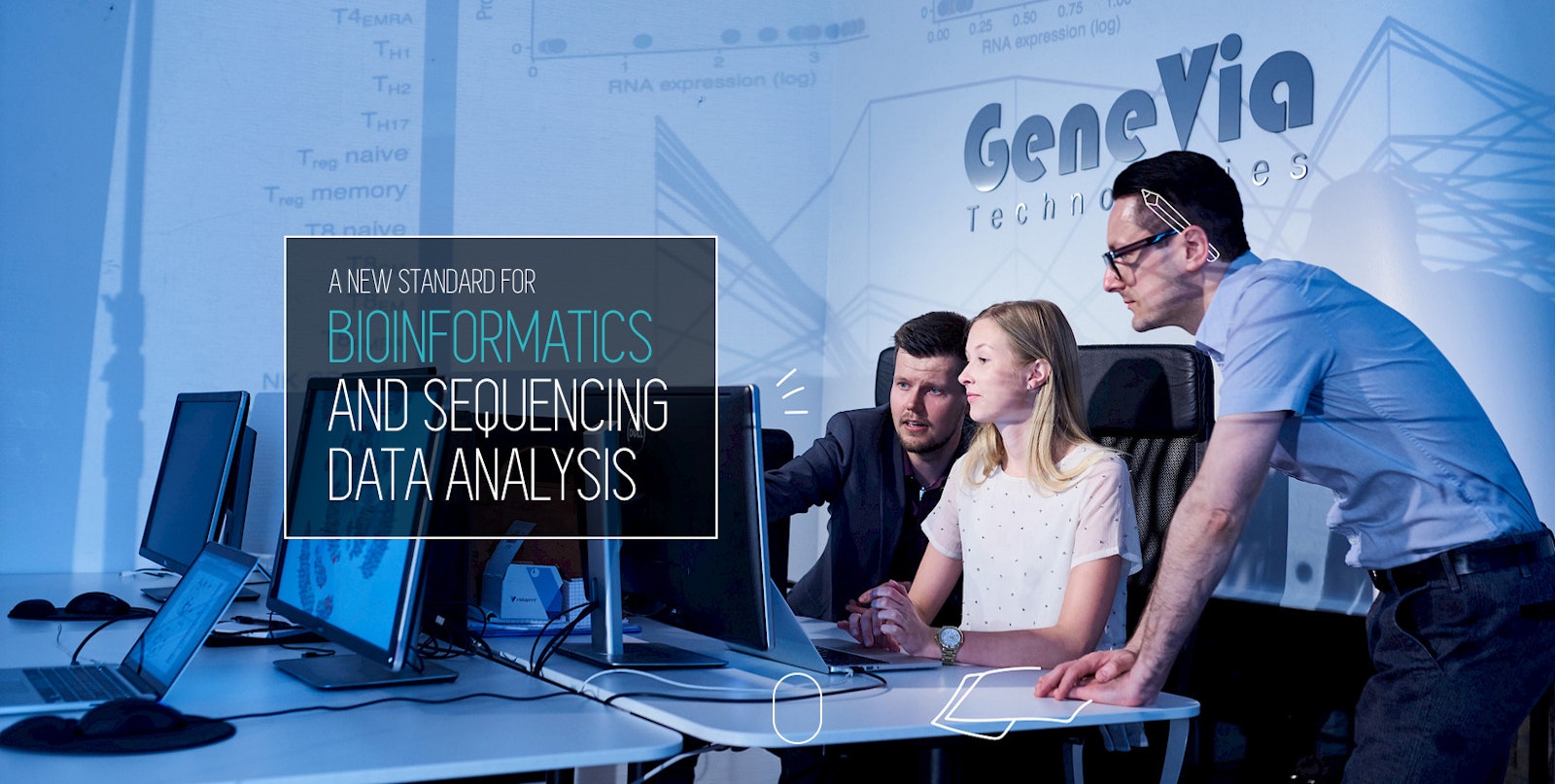 Bioinformatic analyses - Genevia Technologies