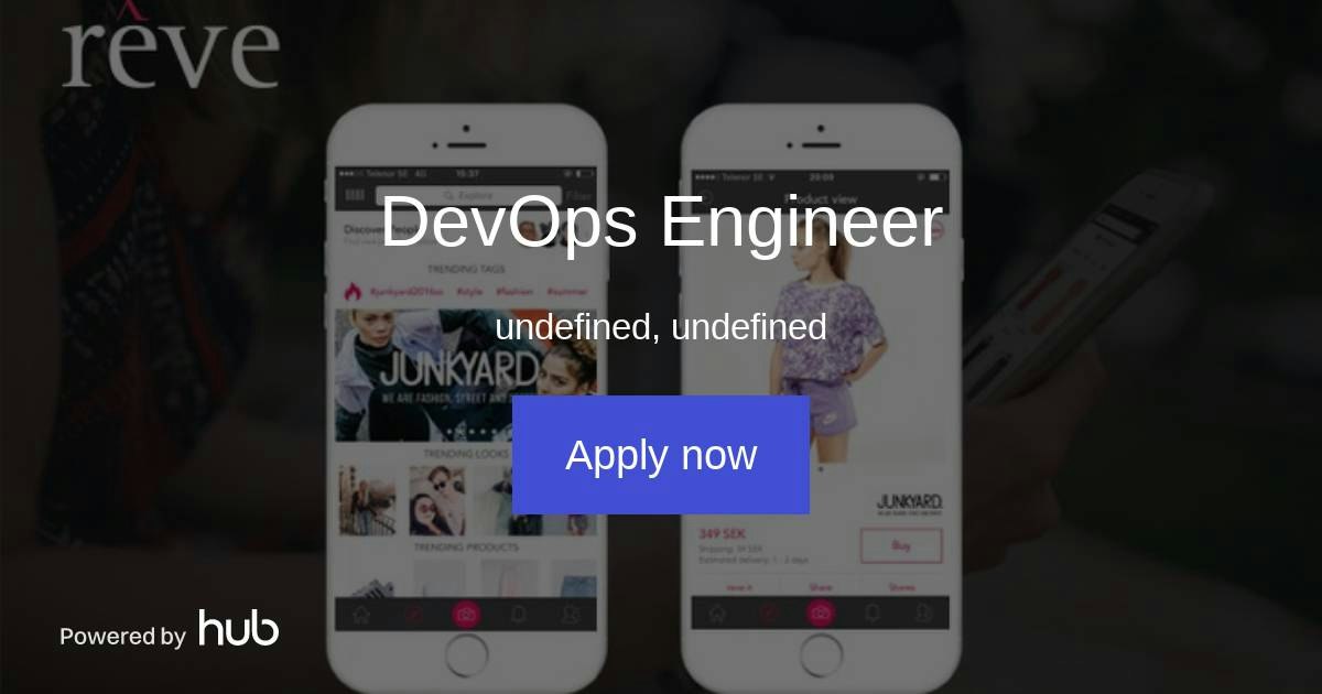 The Hub | DevOps Engineer | Reve