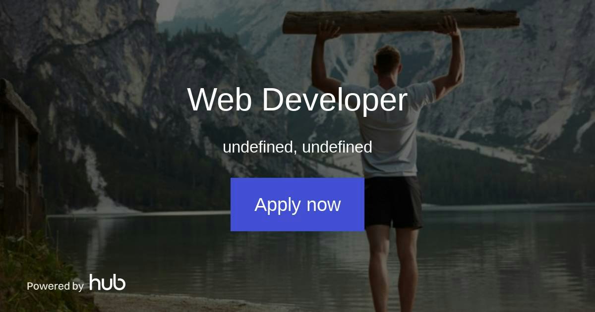 The Hub | Web Developer | Fitsmind