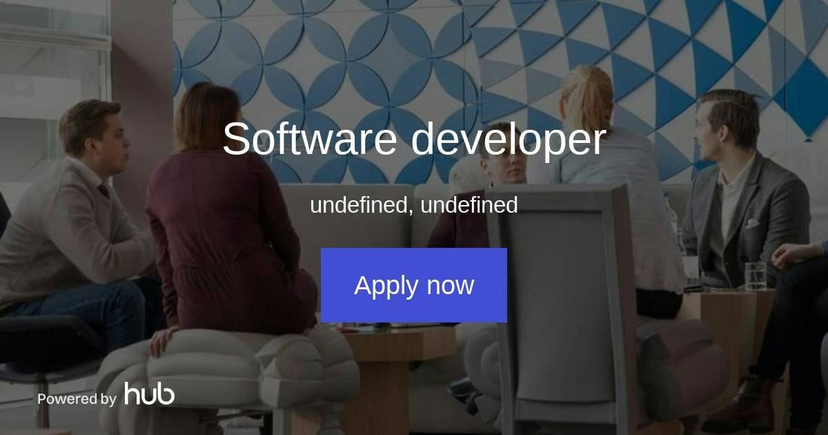 The Hub | Software developer | Vainu