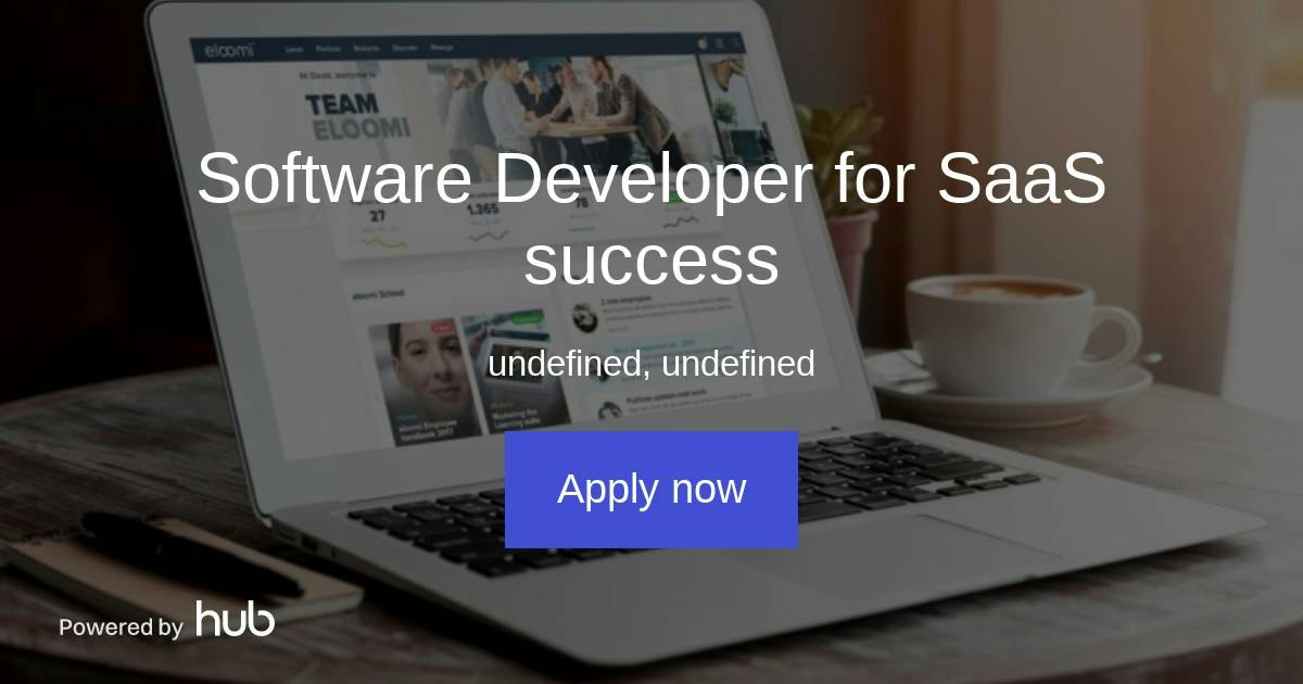 The Hub | Software Developer for SaaS success | eloomi
