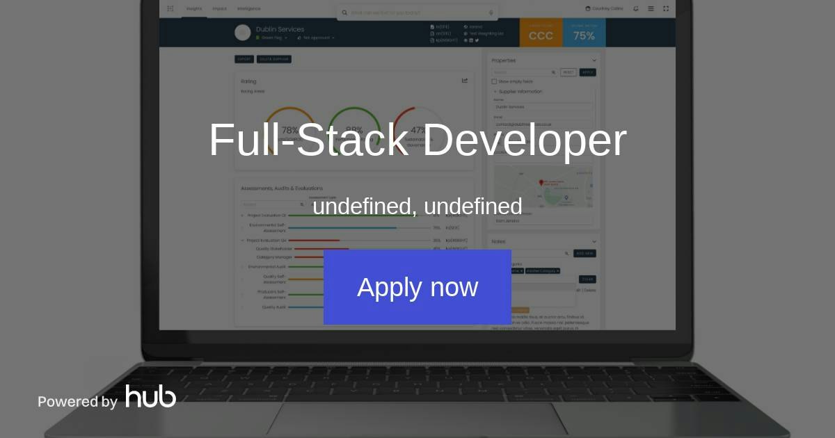 The Hub | Full-Stack Developer | Kodiak Hub