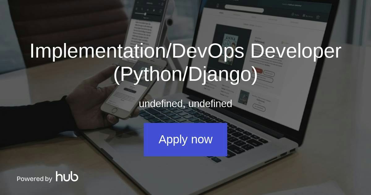 The Hub | Implementation/DevOps Developer (Python/Django) | Pubfront