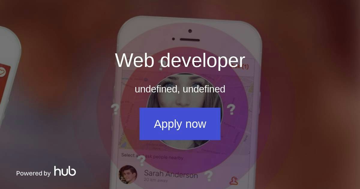 The Hub | Web developer | WHAT