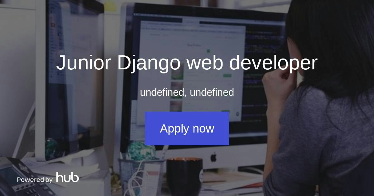 The Hub | Junior Django web developer | Danamica