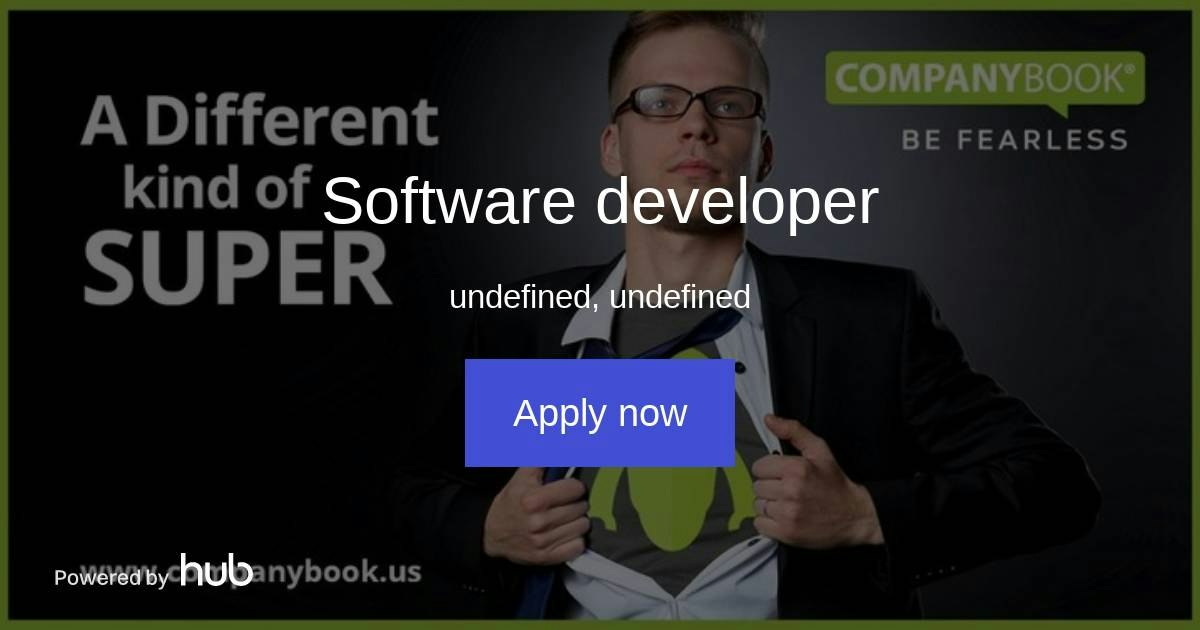 The Hub | Software developer | Companybook