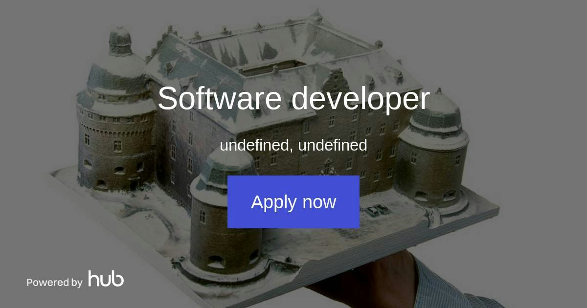 The Hub | Software developer | Spotscale