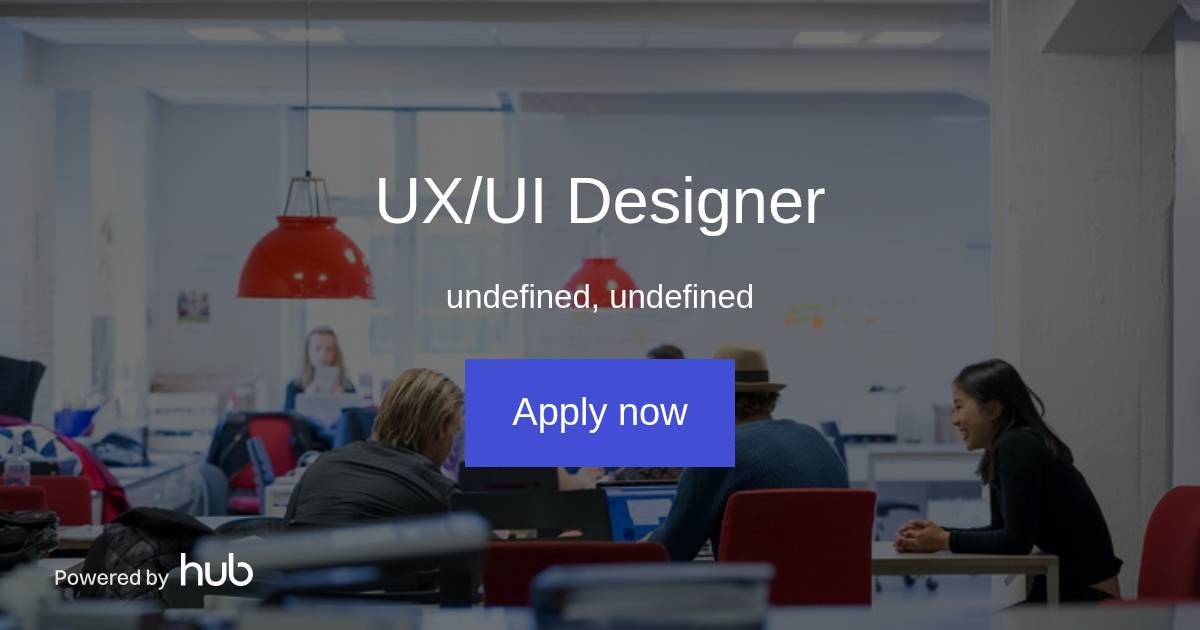 The Hub | UX/UI Designer | GUTXY
