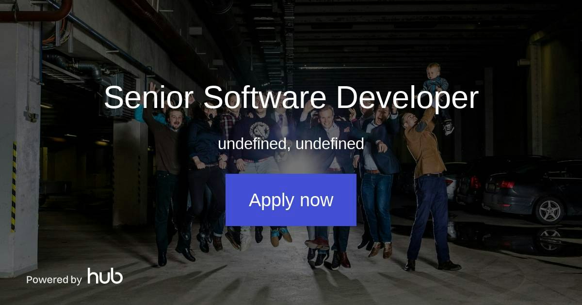 The Hub | Senior Software Developer | giosg