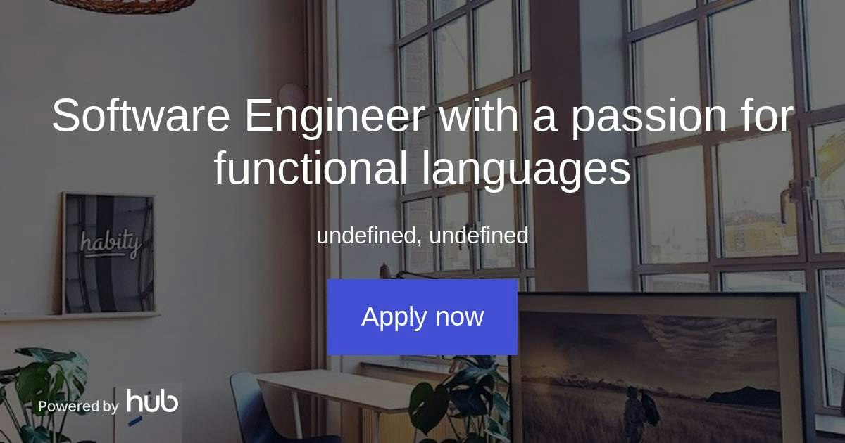 The Hub | Software Engineer with a passion for functional languages ...