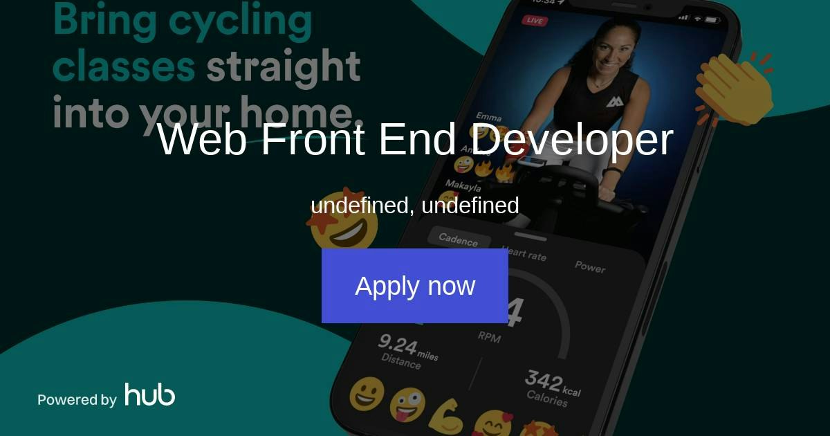 The Hub | Web Front End Developer | MOTOSUMO