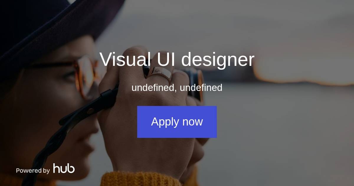 The Hub | Visual UI designer | Oura Health Oy