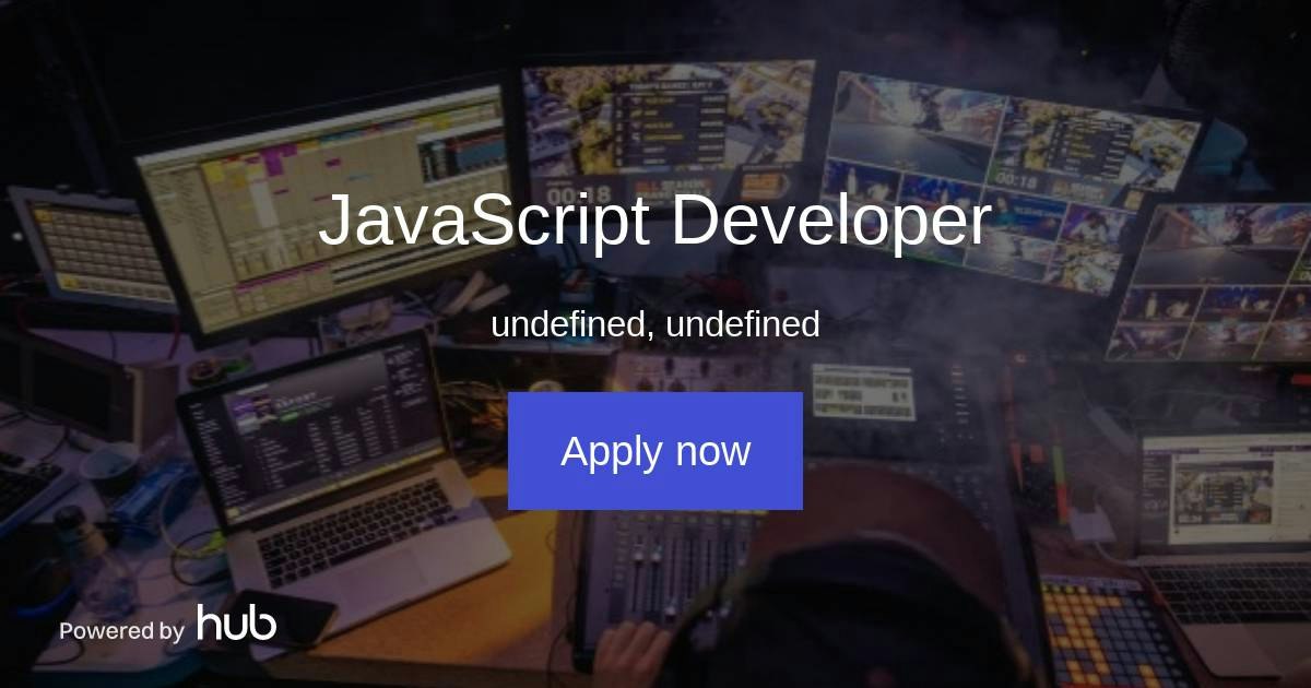The Hub | JavaScript Developer | G-Loot
