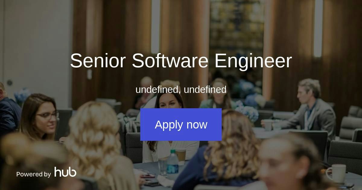 The Hub | Senior Software Engineer | Smashfly