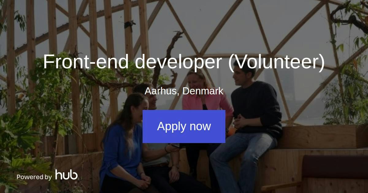 The Hub | Front-end developer (Volunteer) | ParkShare