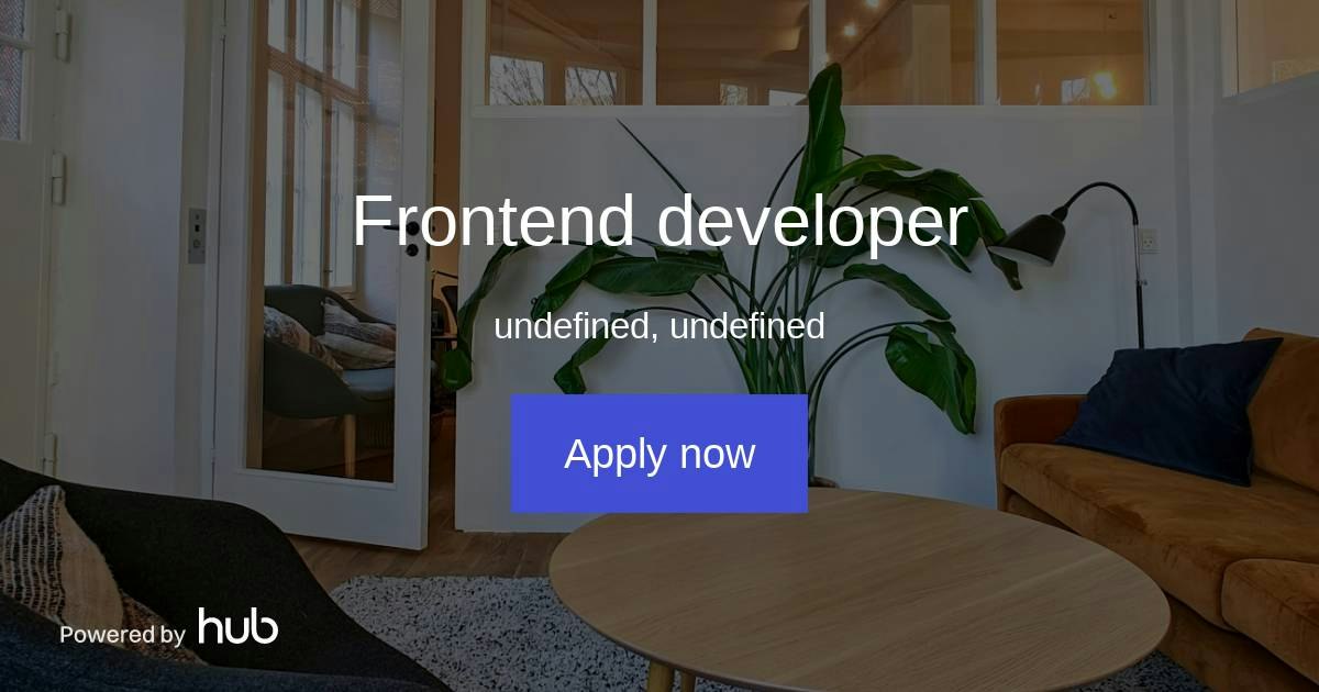 The Hub | Frontend developer | Vital Beats