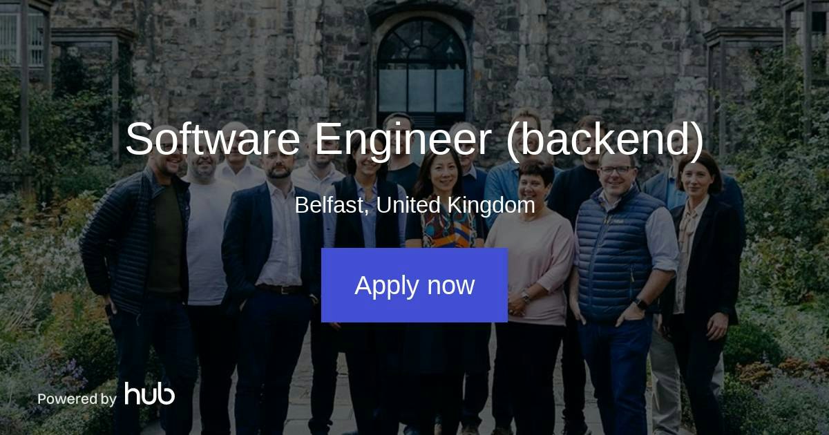 The Hub | Software Engineer (backend) | Accelerated Digital Ventures