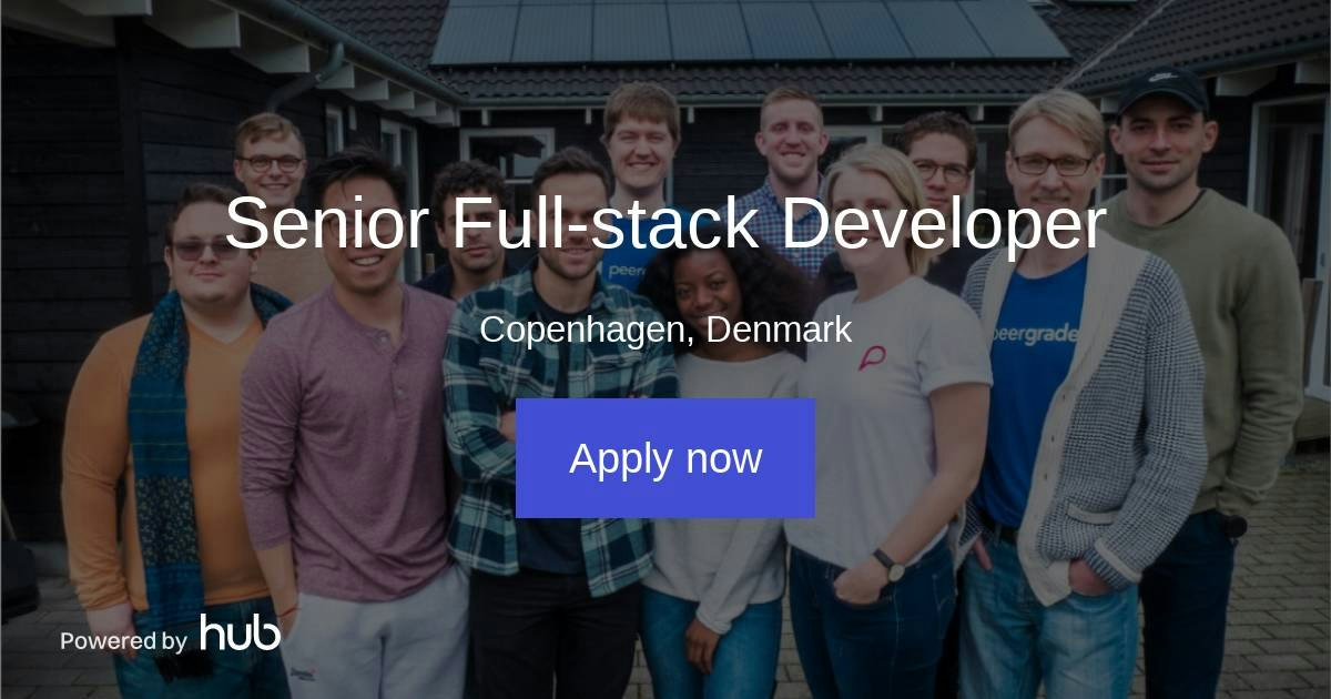 The Hub | Senior Full-stack Developer | Eduflow