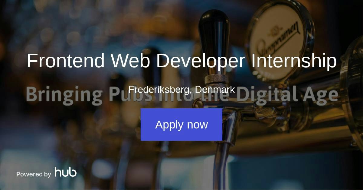 The Hub | Frontend Web Developer Internship | Sport Compass