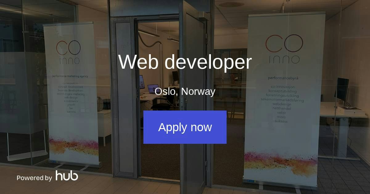 The Hub | Web developer | Coinno