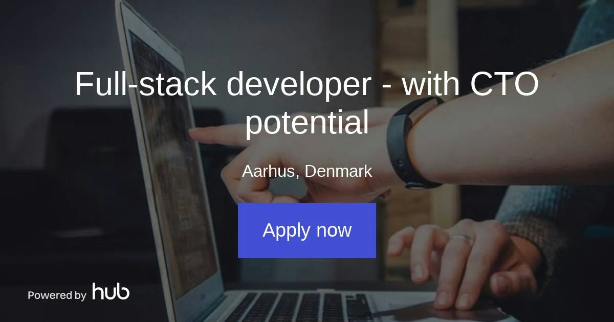 The Hub | Full-stack developer - with CTO potential | Timbed