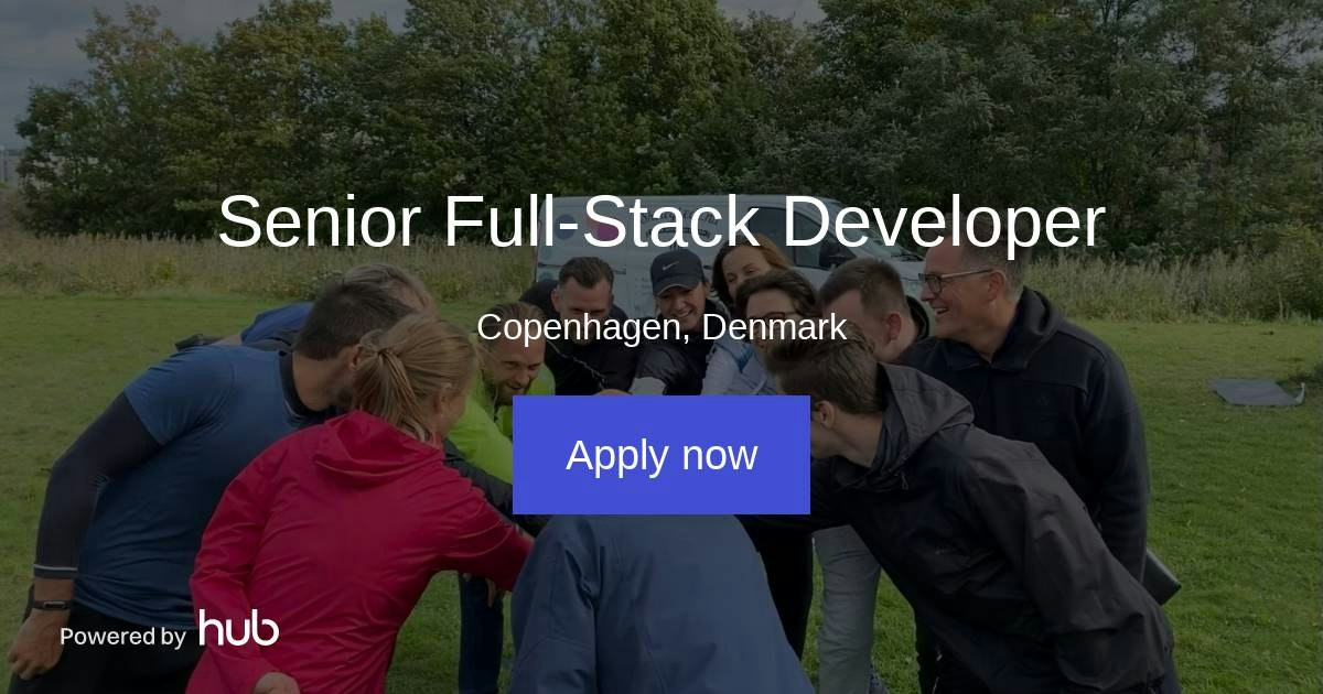 The Hub | Senior Full-Stack Developer | Opeepl