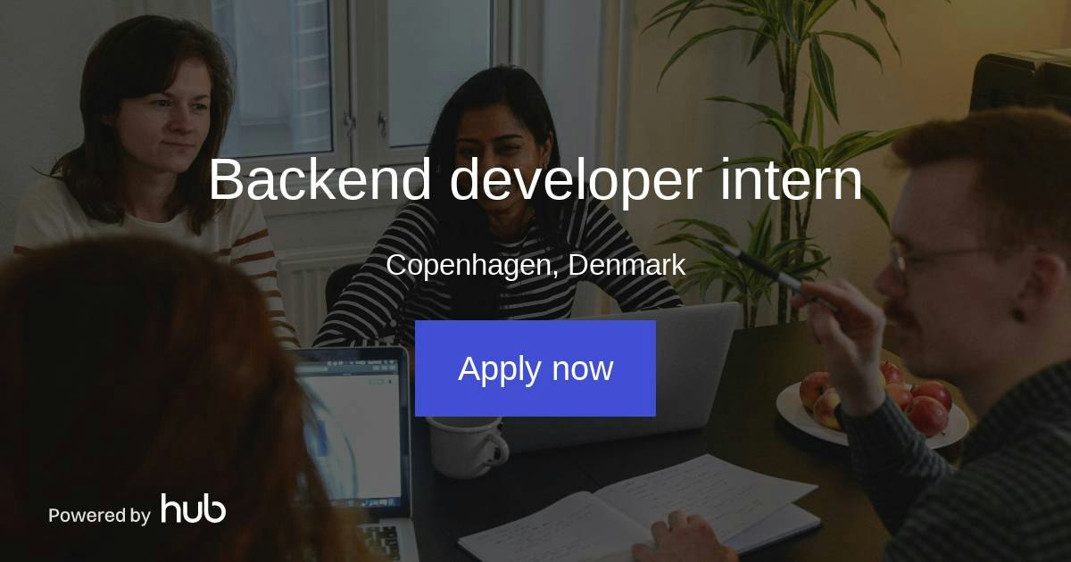 The Hub | Backend developer intern | Whyser