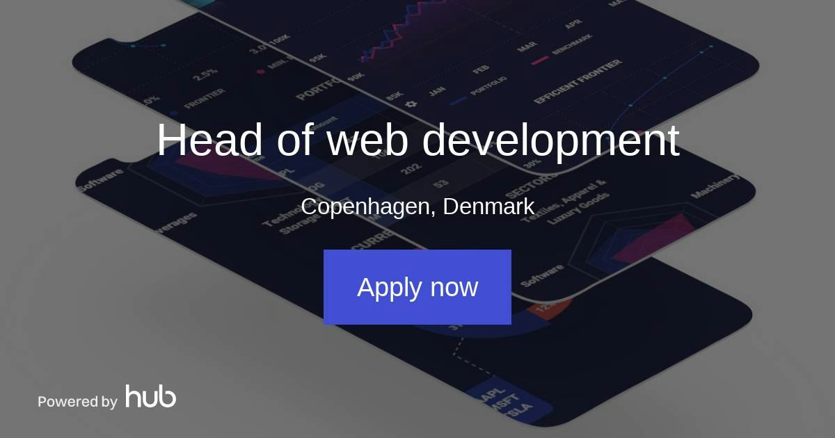 The Hub | Head of web development | PortStra