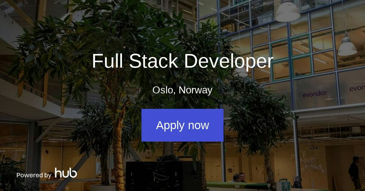 The Hub | Full Stack Developer | Diggit AS