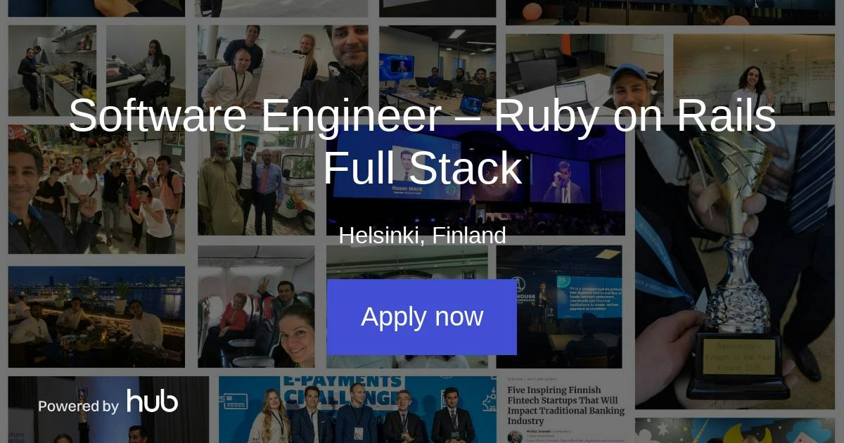 The Hub | Software Engineer – Ruby on Rails Full Stack | P3 Cloudasset