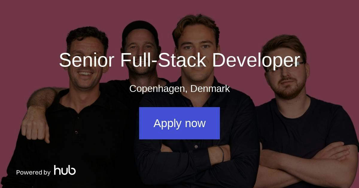 The Hub | Senior Full-Stack Developer | Tjommi