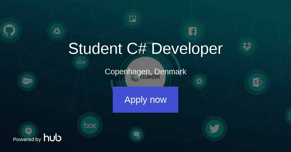 The Hub | Student C# Developer | CluedIn