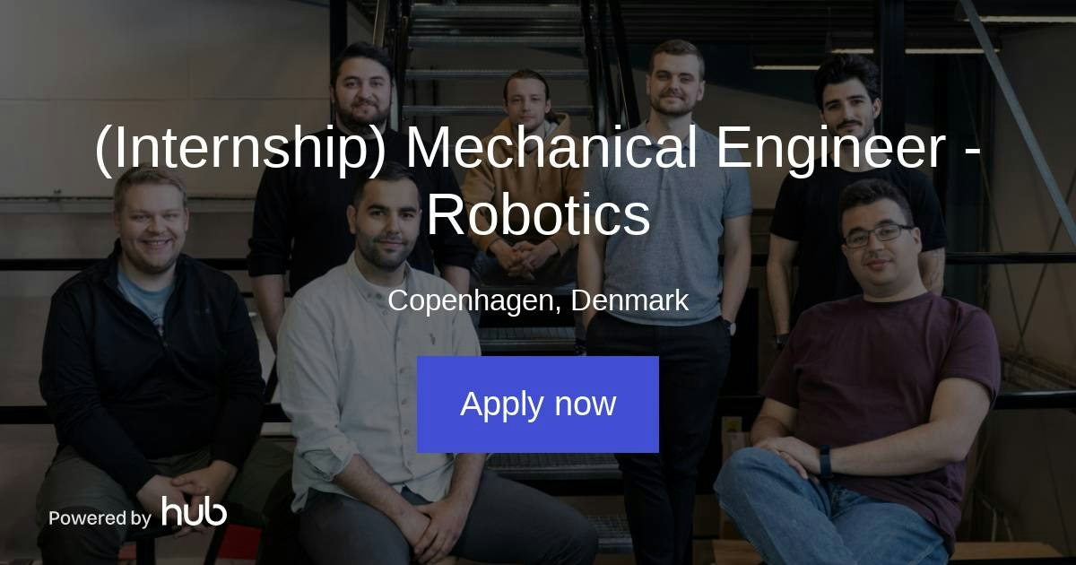 The Hub | (Internship) Mechanical Engineer - Robotics | Seasony