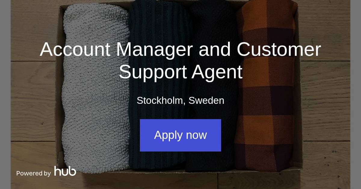 The Hub | Account Manager and Customer Support Agent | Hackyourcloset.com