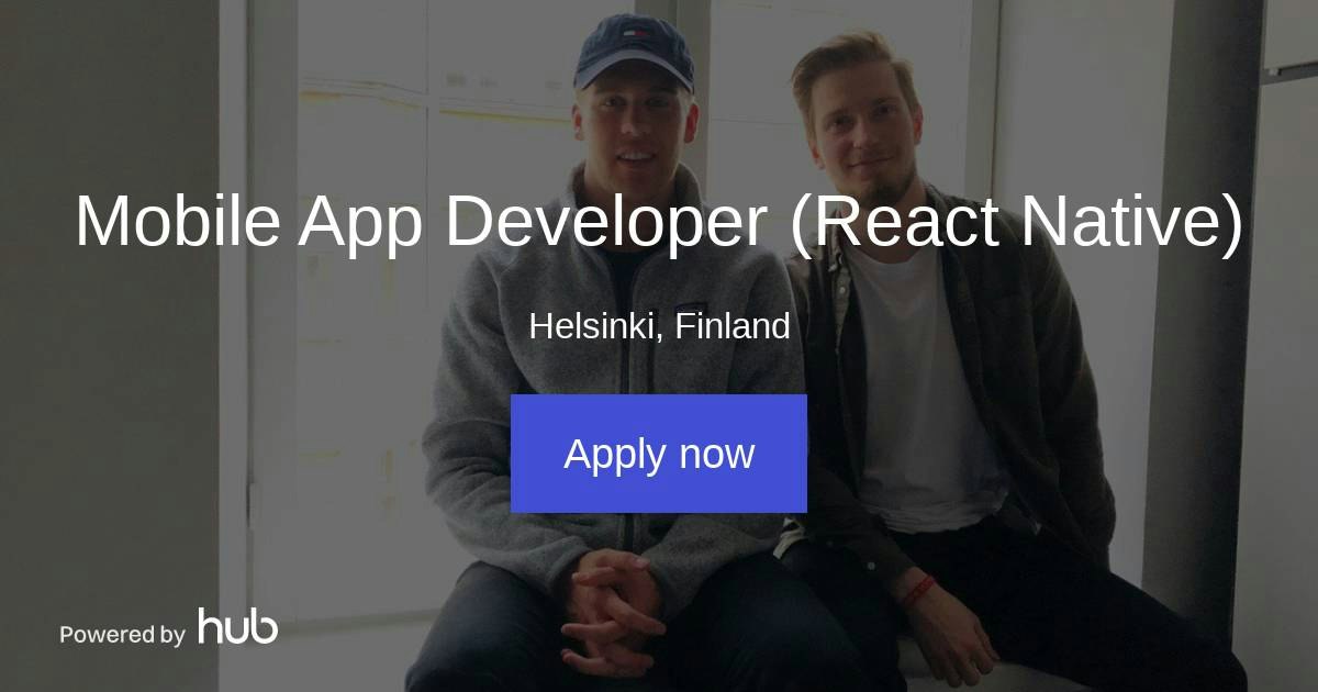 The Hub | Mobile App Developer (React Native) | Lowkey