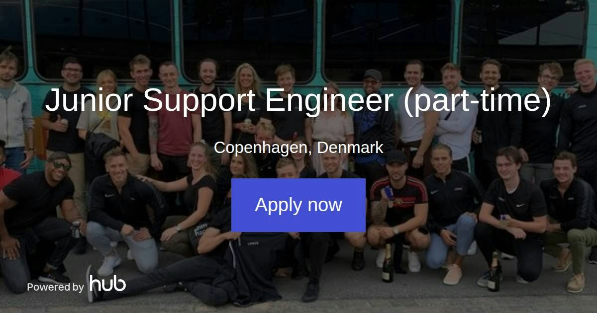 The Hub | Junior Support Engineer (part-time) | Lenus