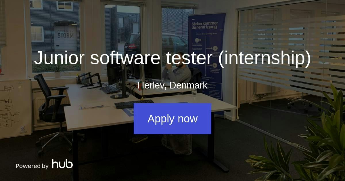The Hub | Junior software tester (internship) | Uniqkey