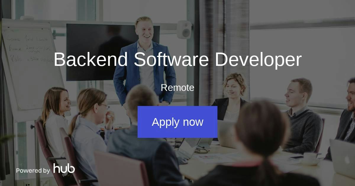 The Hub | Backend Software Developer | Coinmotion Ltd.