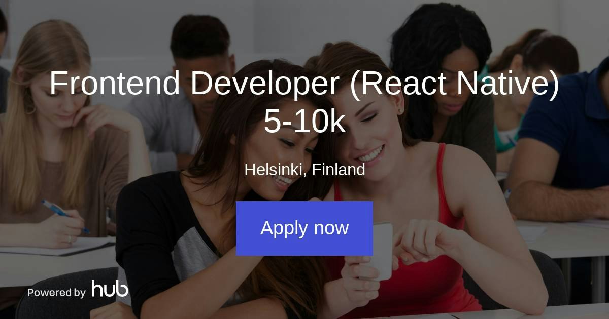 The Hub | Frontend Developer (React Native) 5-10k | Lowkey