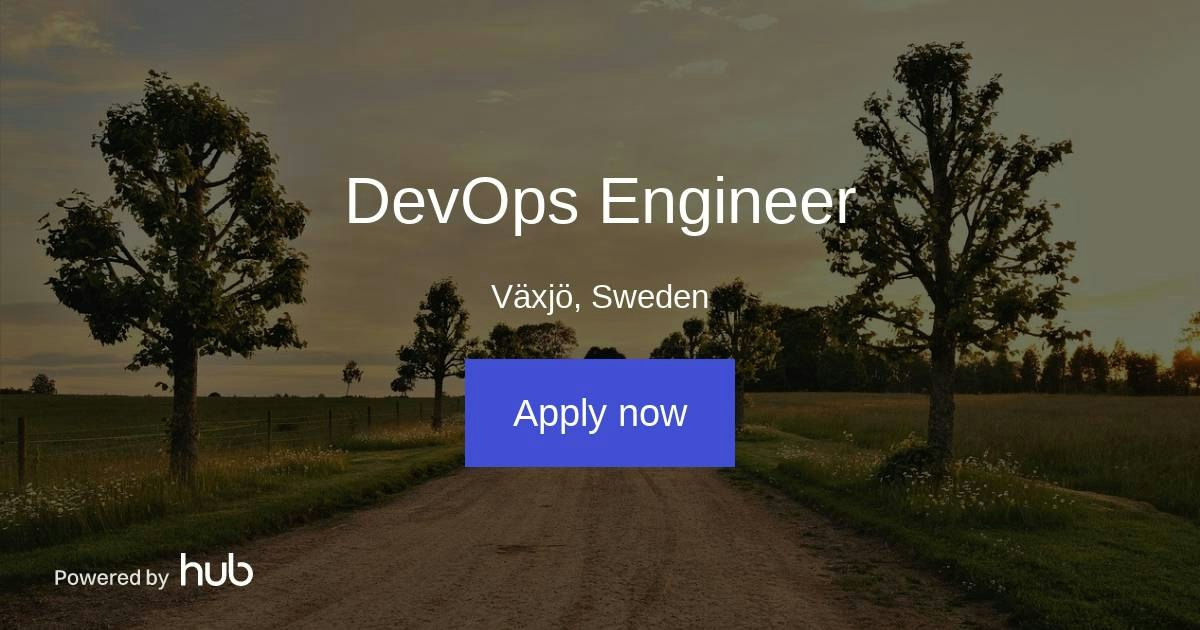 The Hub | DevOps Engineer | Plingot AB