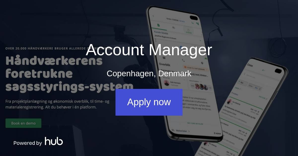 The Hub | Account Manager | Ordrestyring