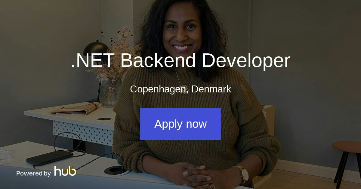 The Hub | .NET Backend Developer | WeBrick