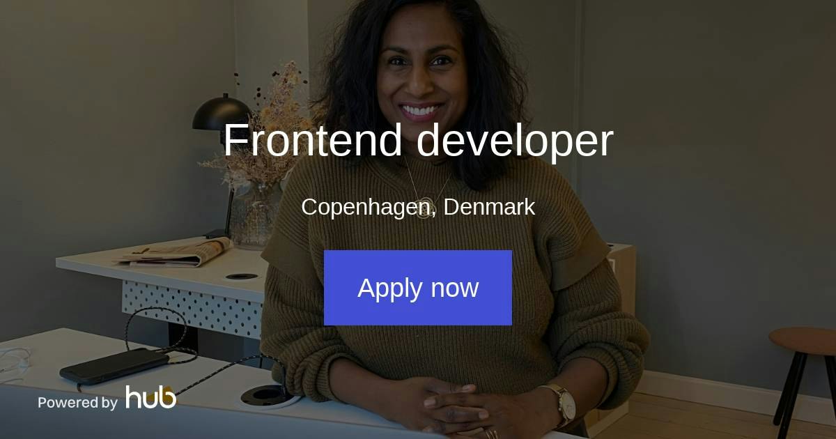 The Hub | Frontend developer | WeBrick