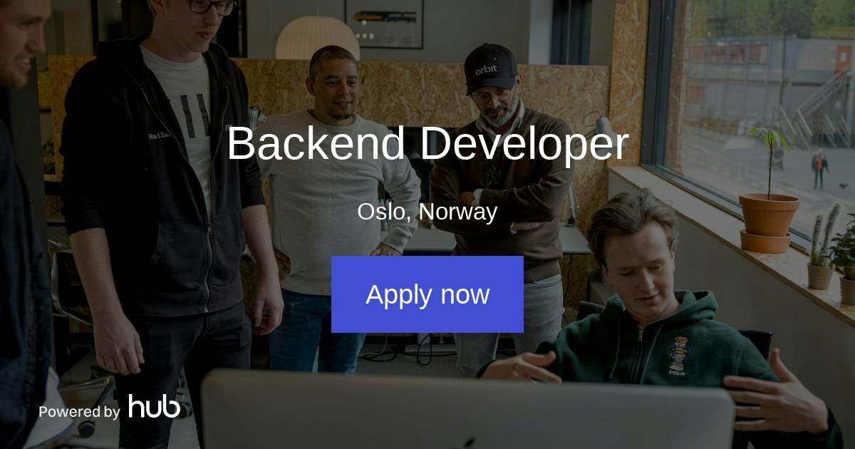 The Hub | Backend Developer | Orbit Technology