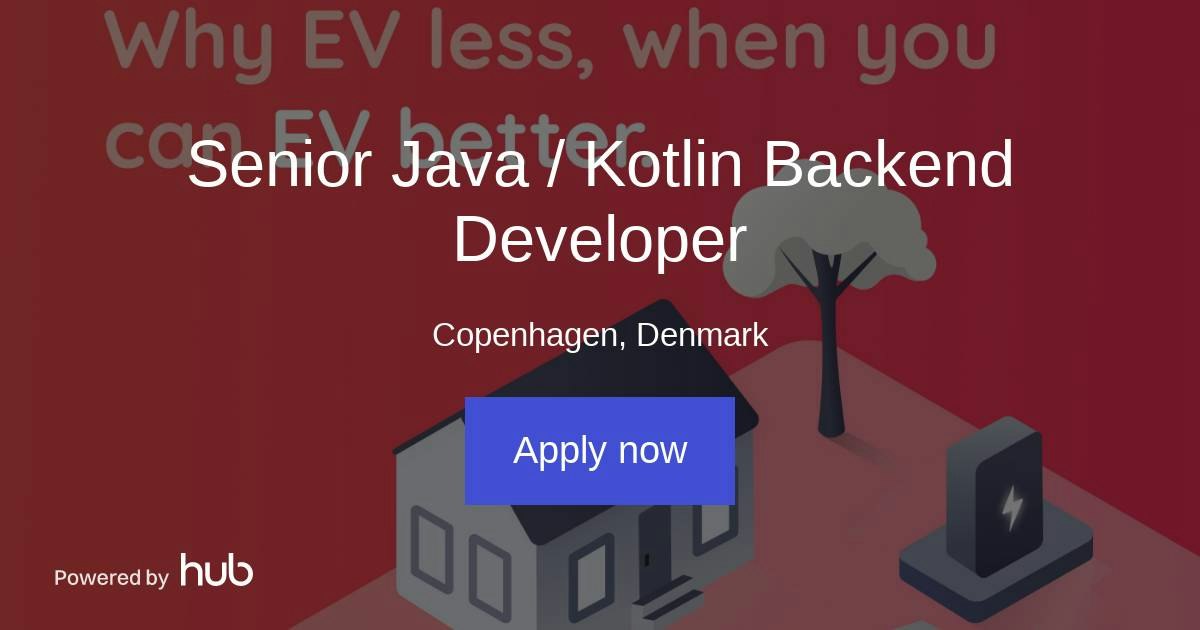 The Hub | Senior Java / Kotlin Backend Developer | Monta
