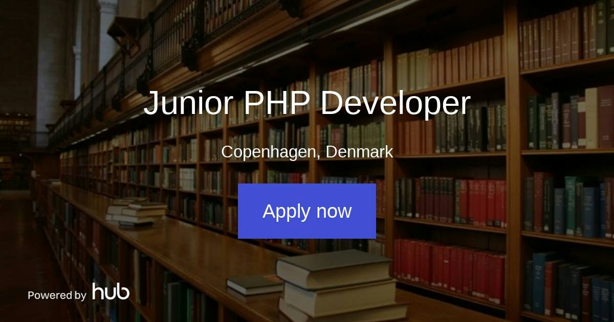 The Hub | Junior PHP Developer | ConsortiaManager
