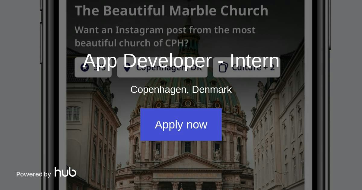 The Hub | App Developer - Intern | Actodoo