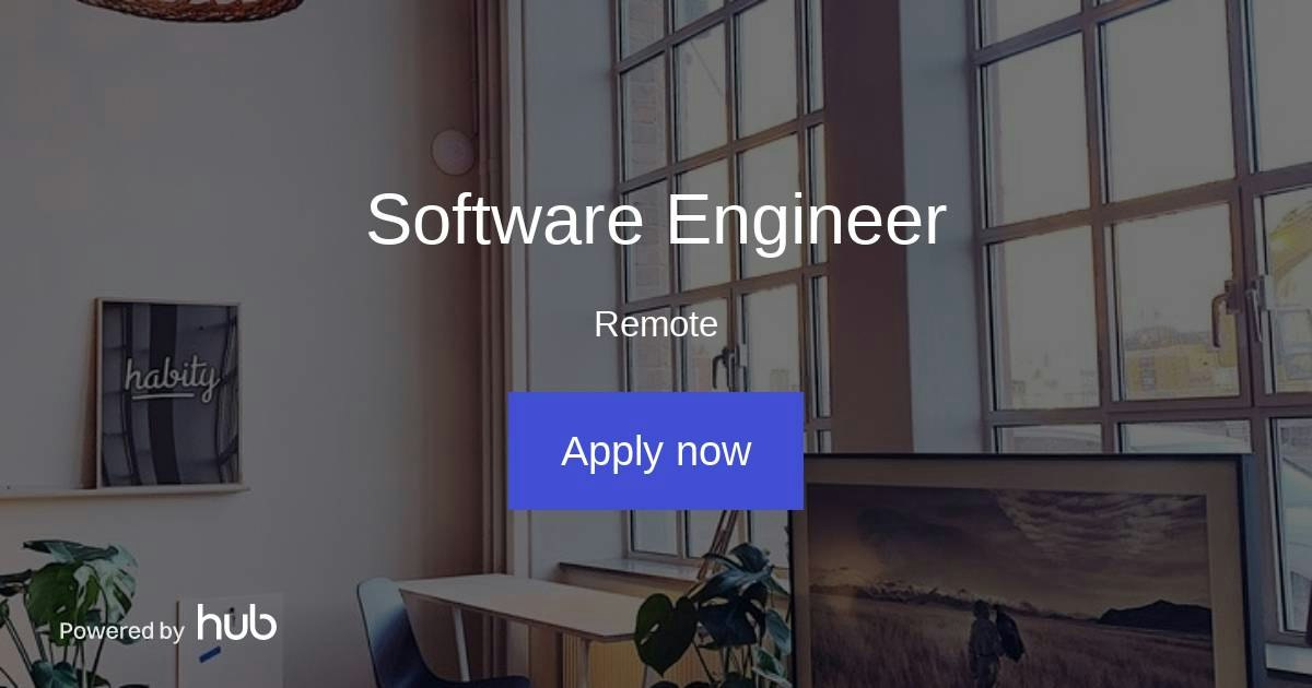 The Hub | Software Engineer | HABITY
