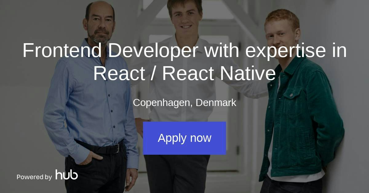 The Hub | Frontend Developer with expertise in React / React Native ...
