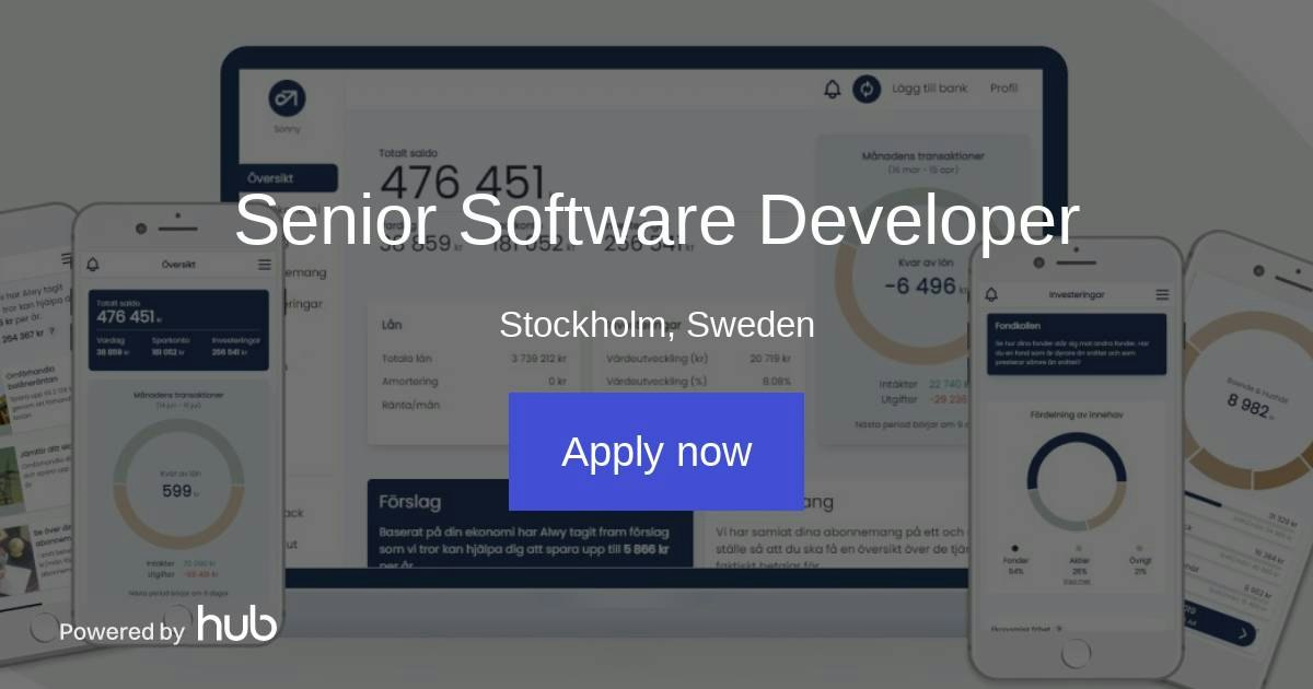 The Hub | Senior Software Developer | Alwy